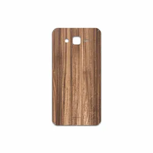 MAHOOT Light Walnut Wood Cover Sticker for Samsung Galaxy J7 2015
