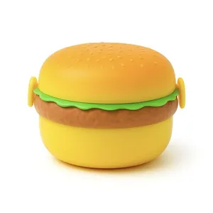 ظرف غذای کودک مدل همبرگر 