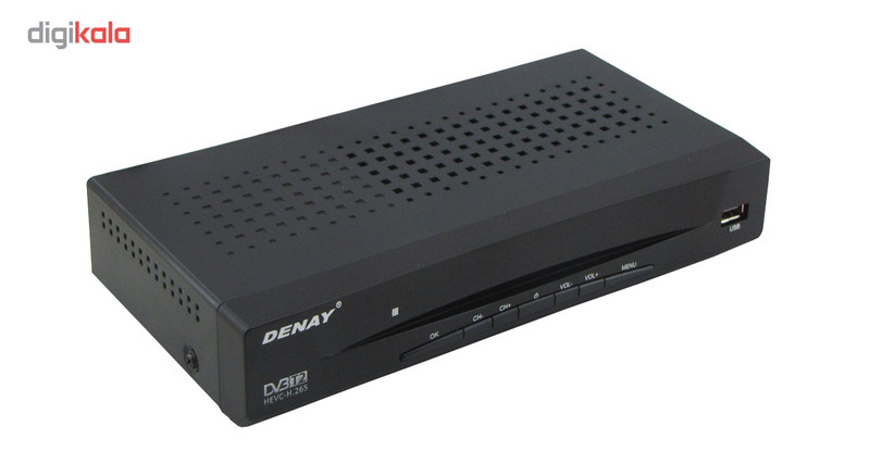 گیرنده دیجیتال دنای مدل HEVC -1001HL به همراه یک کابل HDMI هدیه