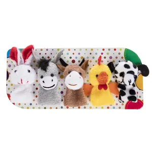 Persinsaba Animals Finger Puppets Pack Of 5