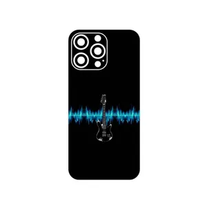 MAHOOT Electric Guitar Cover Sticker for Apple iPhone 14 Pro Max