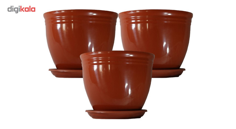 گلدان گل سنگ مدل 2025 مجموعه سه عددی گلدان گل سنگ مدل 2025 مجموعه سه عددی