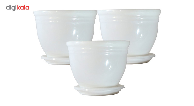 گلدان گل سنگ مدل 2025 مجموعه سه عددی گلدان گل سنگ مدل 2025 مجموعه سه عددی