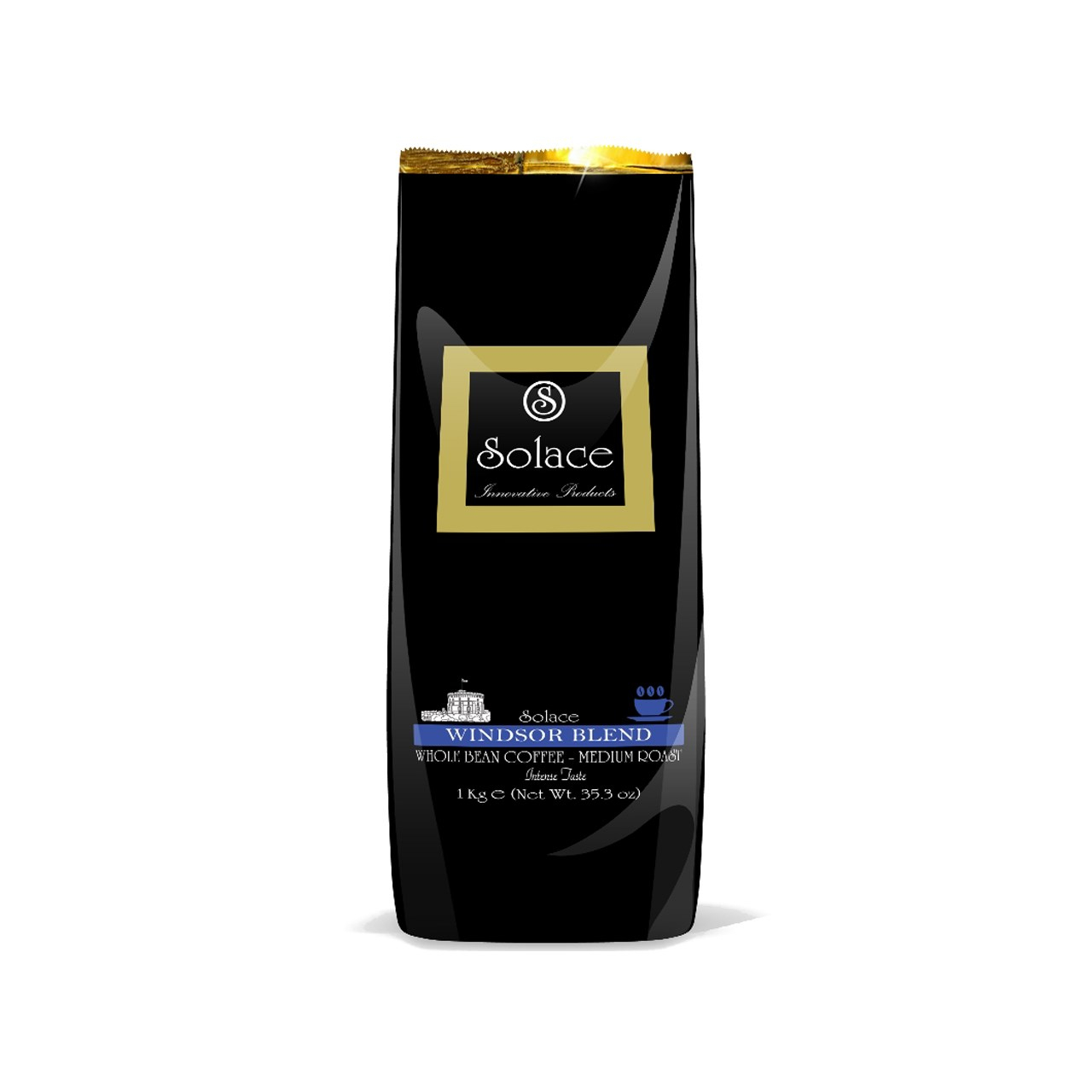 قهوه  سولیس مدل WINDSOR WHOLE BEAN COFFEE MEDIUM ROAST بسته 1000 گرمی