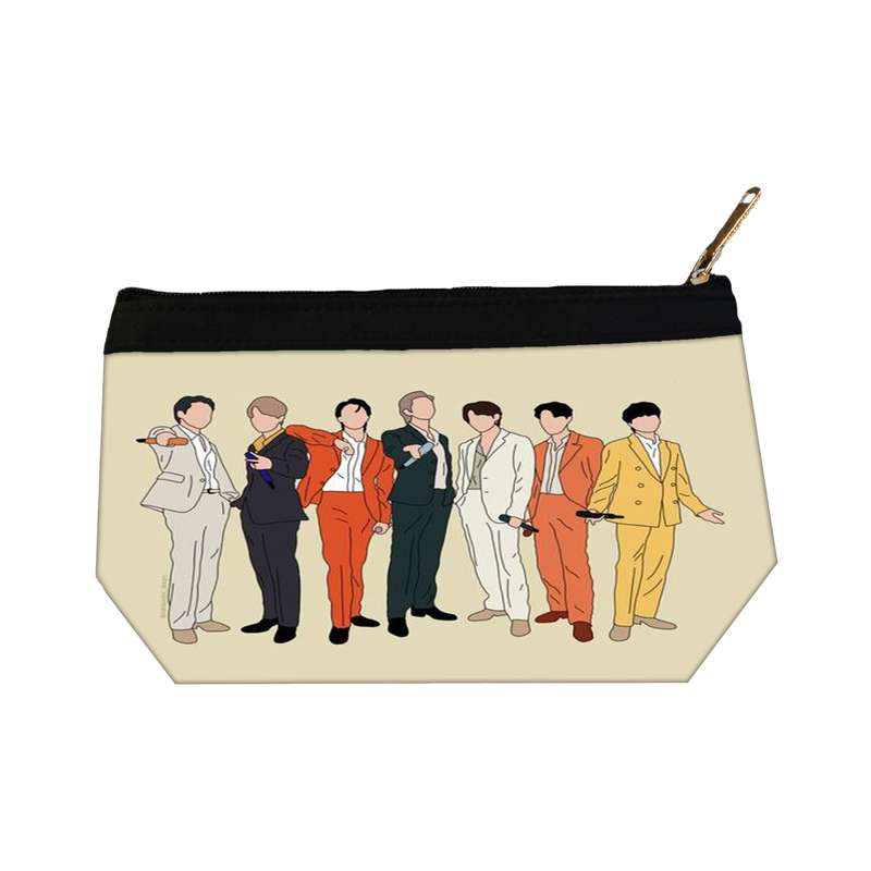 کیف لوازم آرایش زنانه مدل BTS کد 2386