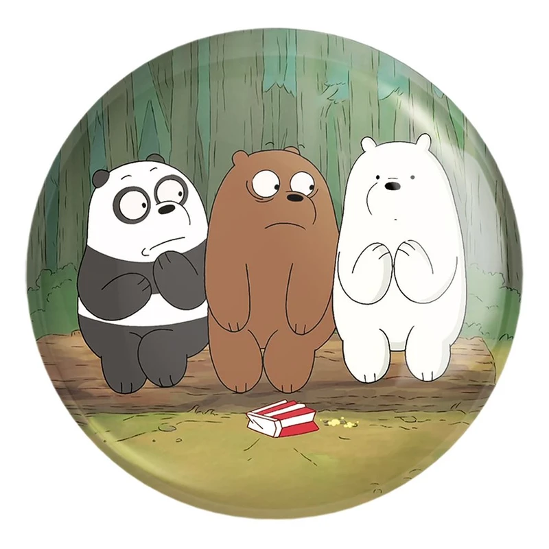 پیکسل خندالو طرح انیمیشن سه خرس کله پوک کد 27661 مدل بزرگ