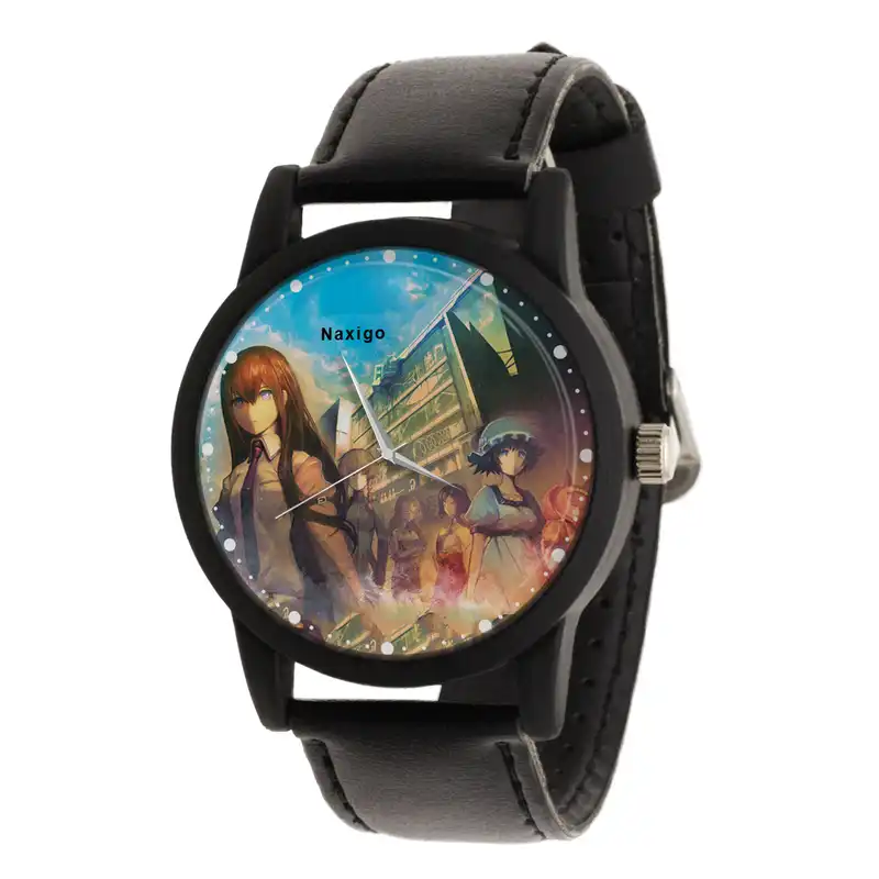 ساعت مچی عقربه ای ناکسیگو مدل Steins Gate کد LF13395