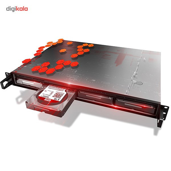 هارد دیسک اینترنال وسترن دیجیتال مدل Red Edition ظرفیت 5 ترابایت 64 مگابایت کش WD50EFRX