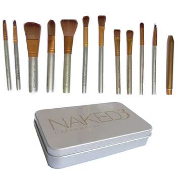 ست برس آرایشی مدل NAKED3 مجموعه 12 عددی