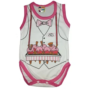 بادی آستین کوتاه نوزادی مدل B23