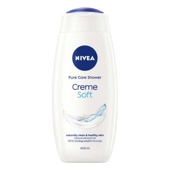 شامپو مو و بدن نیوآ مدل soft creme حجم 400 میلی لیتر