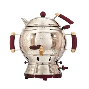 سماور گازی طاووس کد 2-116 گنجایش 6 لیتر