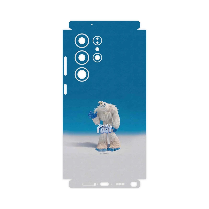 برچسب پوششی ماهوت مدل Smallfoot-FullSkin مناسب برای گوشی موبایل سامسونگ Galaxy S23 Ultra