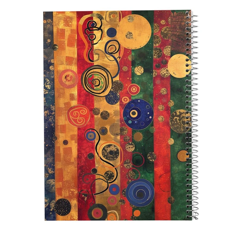 دفتر نقاشی 50 برگ مدوپد مدل اشکال فانتزی کد DF16172