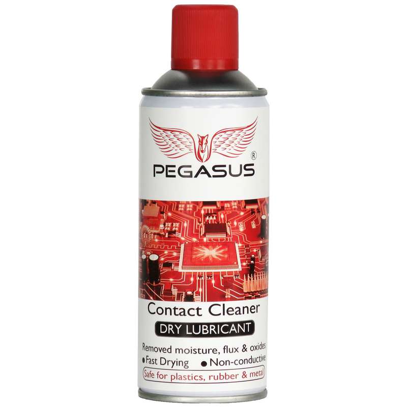 اسپری کنتاکت شور و تمیزکننده خشک پگاسوس مدل Lubricant حجم 450 میلیلیتر اسپری کنتاکت شور و تمیزکننده خشک پگاسوس مدل Lubricant حجم 450 میلیلیتر