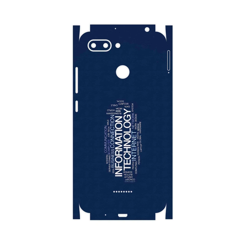 برچسب پوششی ماهوت مدل IT Science-FullSkin مناسب برای گوشی موبایل شیائومی Redmi 6