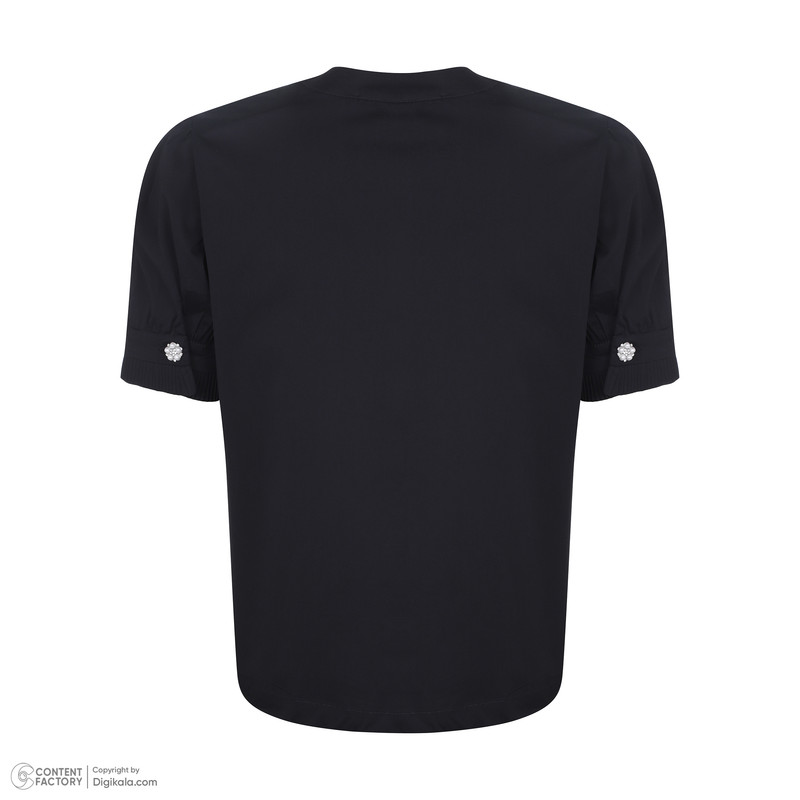 شومیز آستین کوتاه زنانه برنس مدل 01890089177215001424