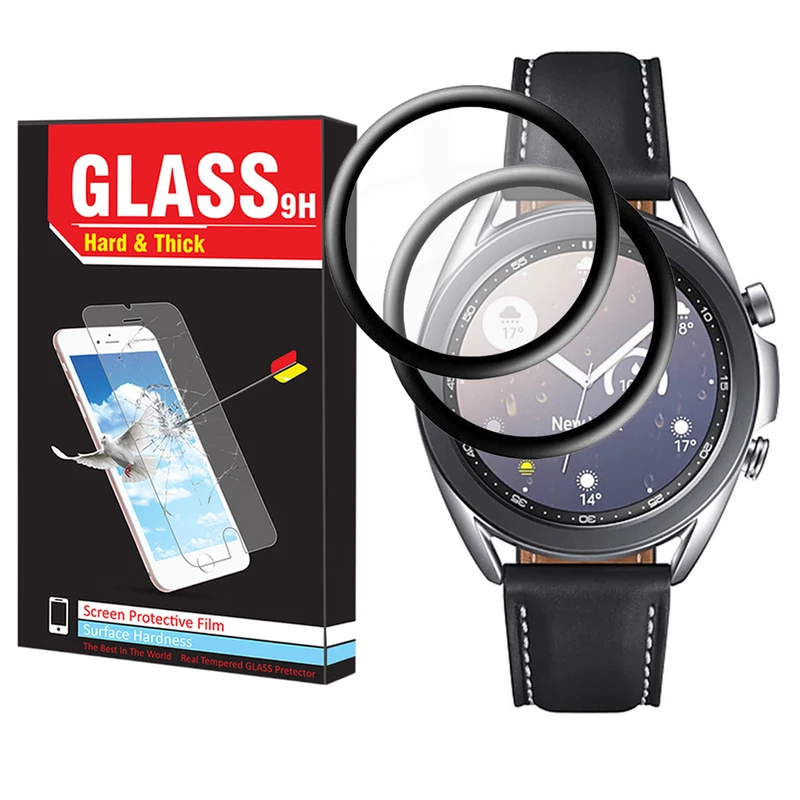 محافظ صفحه نمایش نانو هارد اند تیک مدل Pmma-HT مناسب برای ساعت هوشمند سامسونگ Galaxy Watch 3 41mm بسته دو عددی