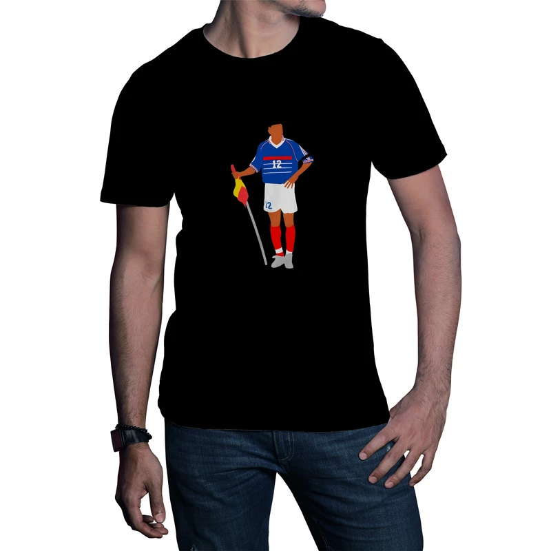 تیشرت آستین کوتاه مردانه طرح تیری هانری