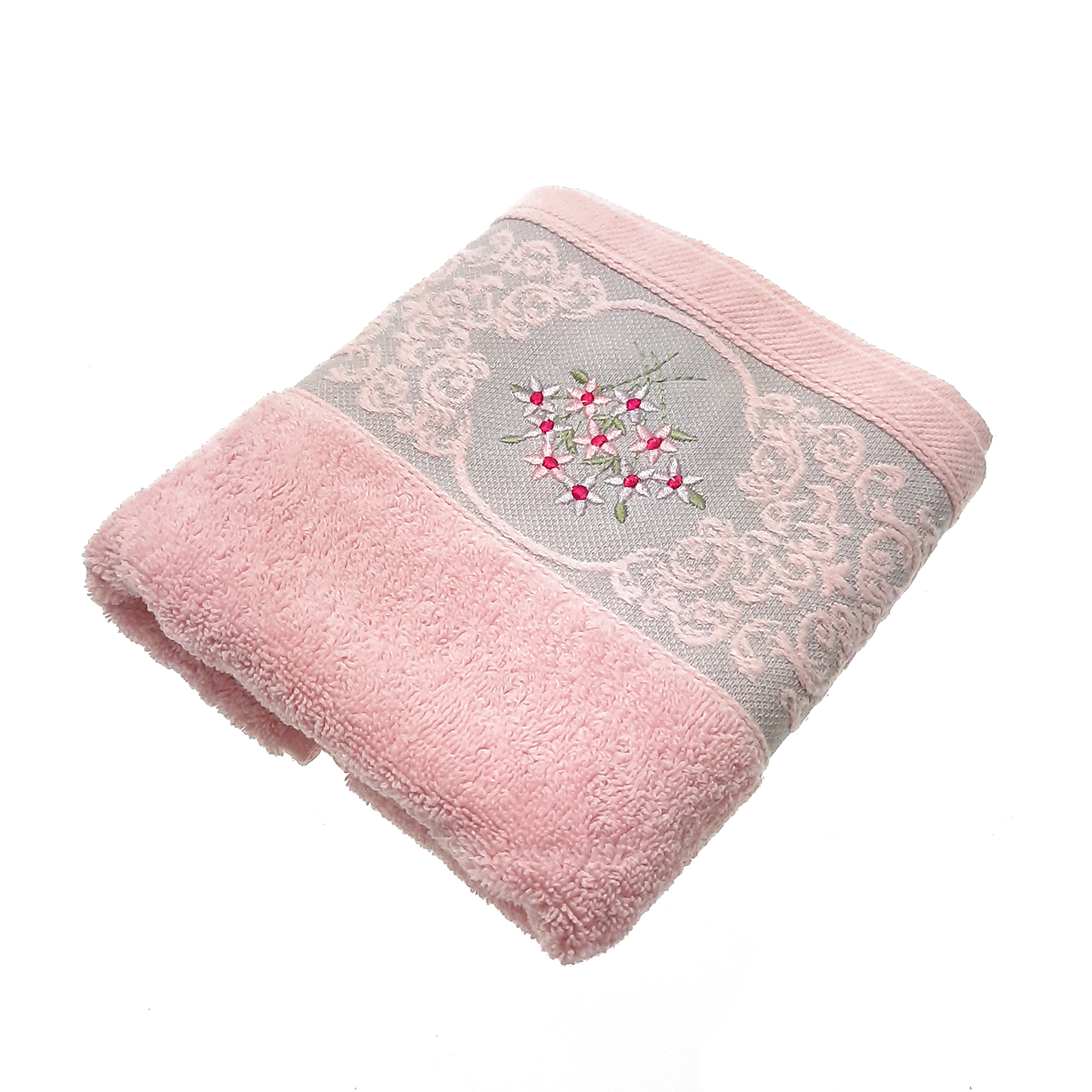 حوله دستی نارین ساپ مدل الیزه سایز 40x80 سانتی متر