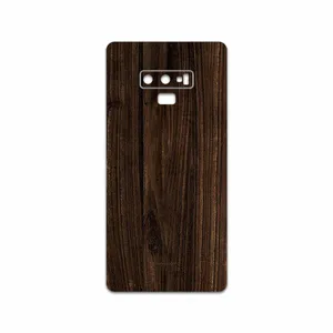 MAHOOT Dark Walnut Wood Cover Sticker for Samsung Galaxy Note 9