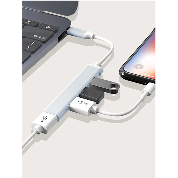 هاب 4 پورت USB-C مدل 04