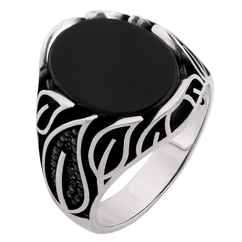 انگشتر نقره مردانه کد R3207