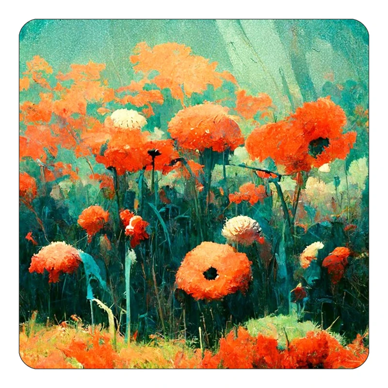 مگنت کاکتی طرح نقاشی رنگ روغن مدل mp69748