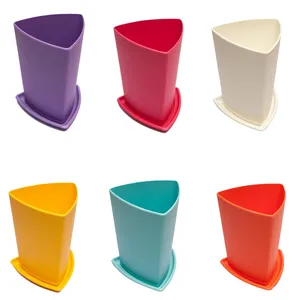 گلدان مدل مثلثی کد G-1022  مجموعه شش عددی