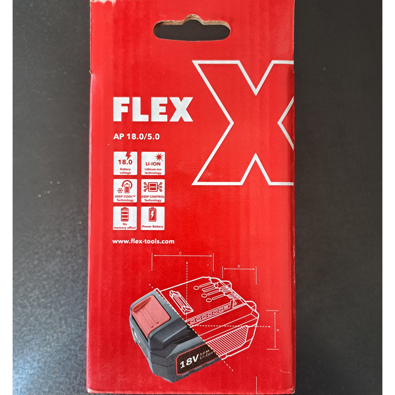 باتری فلکس مدل 18.0V , 5.0AH باتری فلکس مدل 18.0V , 5.0AH