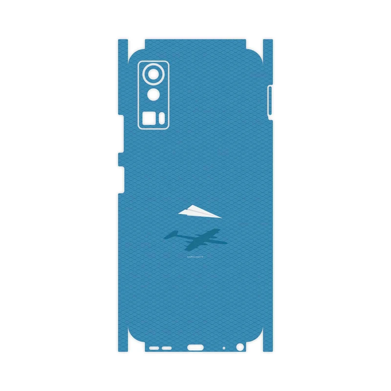 برچسب پوششی ماهوت مدل Minimal Paper Airplane-FullSkin مناسب برای گوشی موبایل جی پلاس X20