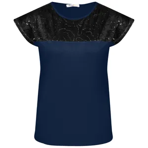 بلوز آستین کوتاه زنانه  مداِلا مدل S1002