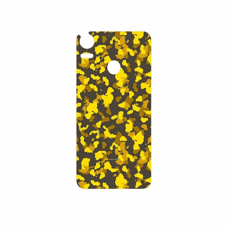 برچسب پوششی ماهوت مدل Yellow Infantry Army مناسب برای گوشی موبایل اچ تی سی Desire 10 Pro