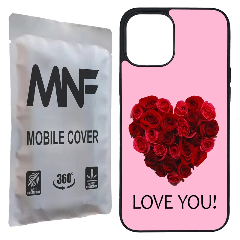 کاور ام ان اف طرح LOVE YOU کد P-042 مناسب برای گوشی موبایل اپل iPhone 12 Pro Max