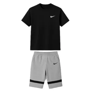 ست تی‌شرت آستین کوتاه و شلوارک راحتی مردانه مدل MND9997