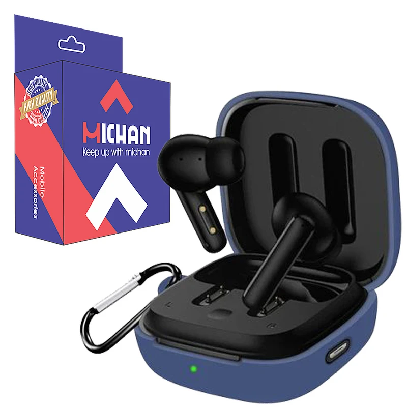 کاور میچان مدل silicone مناسب برای کیس هدفون بی سیم کیو سی وای T13 ANC