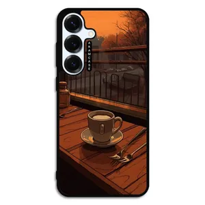 AKAM AMC-WSGS25P-COFFEE-11 Cover For Samsung Galaxy S25 Plus