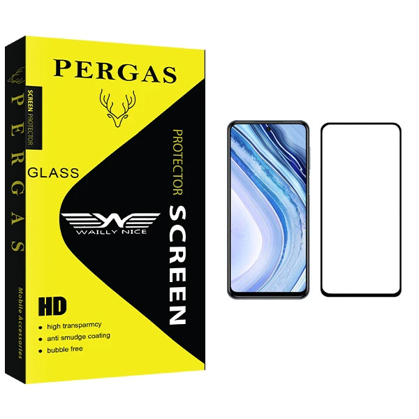محافظ صفحه نمایش وایلی نایس مدل Pergas Glass مناسب برای گوشی موبایل شیائومی Redmi Note 9 Pro Max