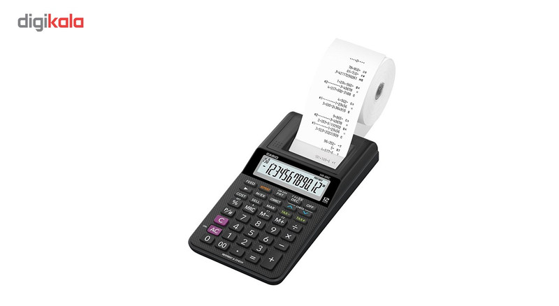 ماشین حساب کاسیو مدل HR-8RC-BK