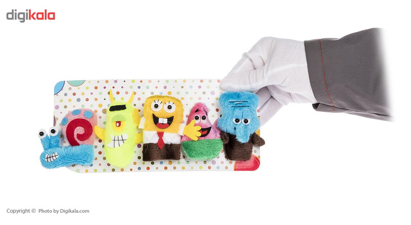 عروسک انگشتی پرشین صبا مدل Sponge Bob And Friends بسته 5 عددی عروسک انگشتی پرشین صبا مدل Sponge Bob And Friends بسته 5 عددی