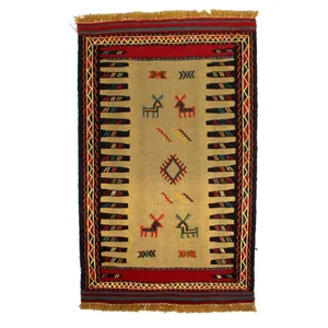 گلیم دستبافت سرزمین فرش کد TKG63