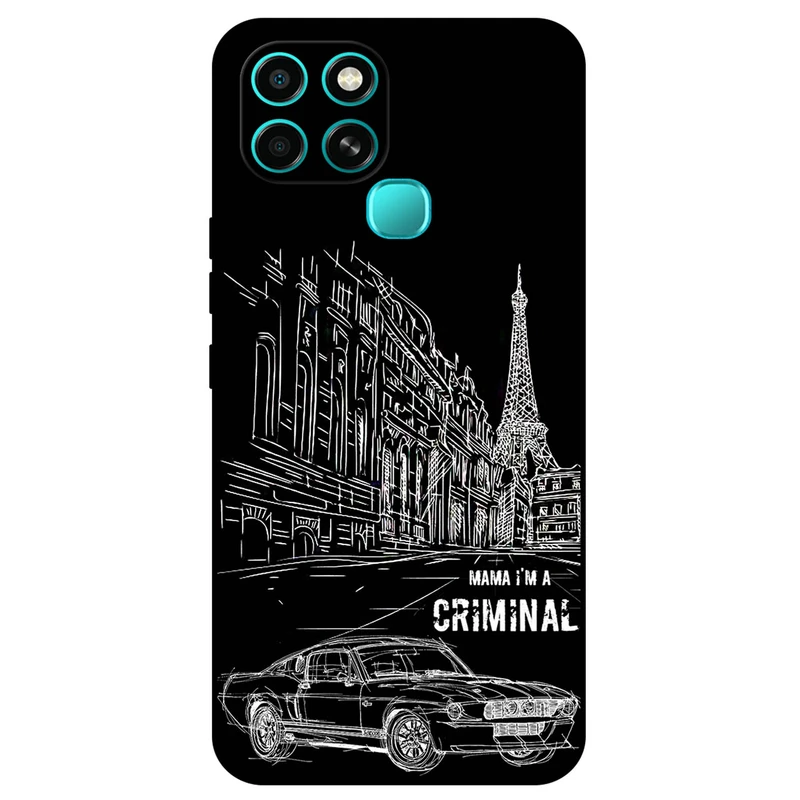 کاور مگافون طرح گنگ مدل 1890 مناسب برای گوشی موبایل اینفینیکس Smart 6