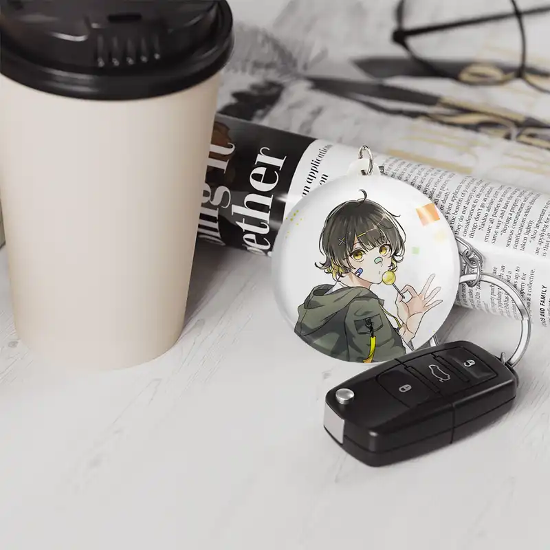 جاکلیدی خندالو مدل مگورو انیمه بلو لاک Blue Lock کد 24396