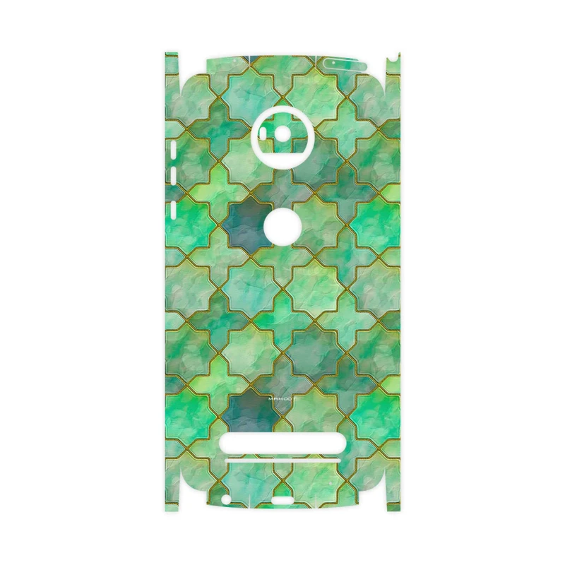 برچسب پوششی ماهوت مدل Iran Tile 8-FullSkin مناسب برای گوشی موبایل موتورولا Moto Z2 Play