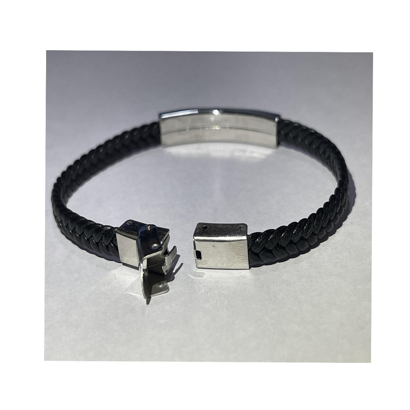 دستبند مردانه مدل چرمی اسپرت