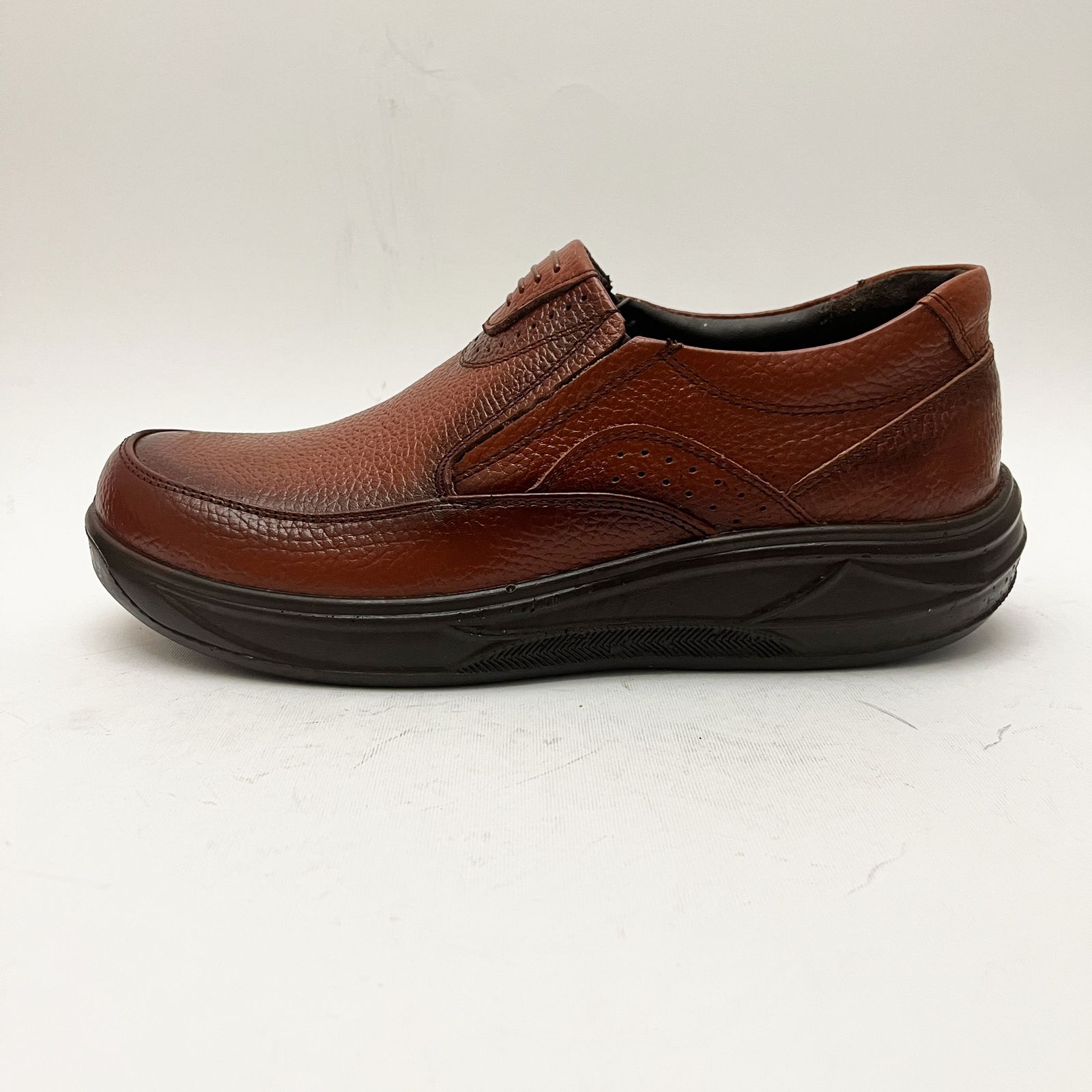 کفش طبی مردانه مدل چرمینه کد 4058 -  - 11