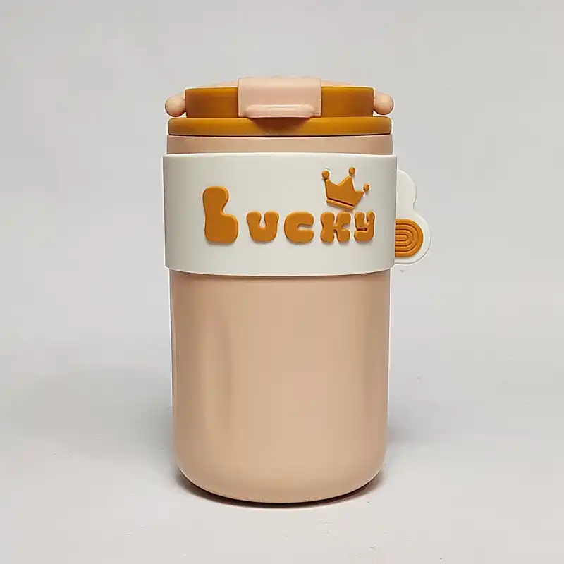 ماگ سفری تمی مدل LUCKY گنجایش 0.42 لیتر