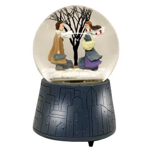 گوی موزیکال مدل Winter love کد 909A