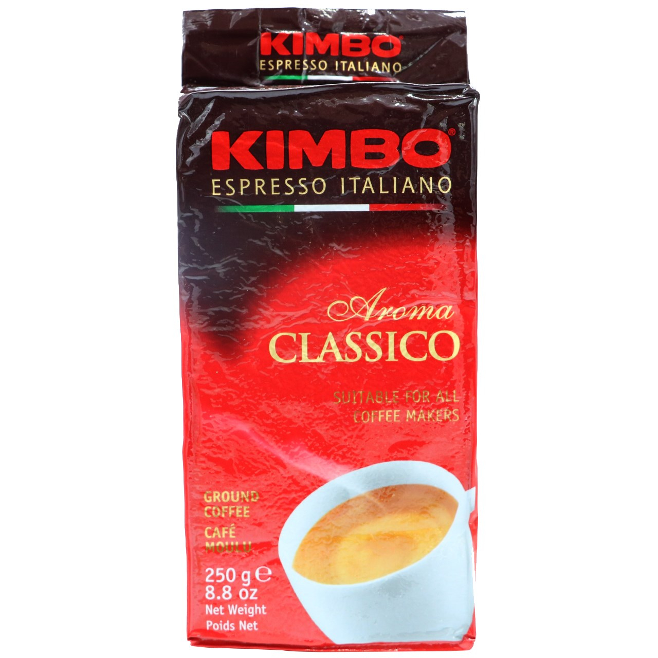 بسته قهوه کیمبو مدل Classico حجم 250 گرم