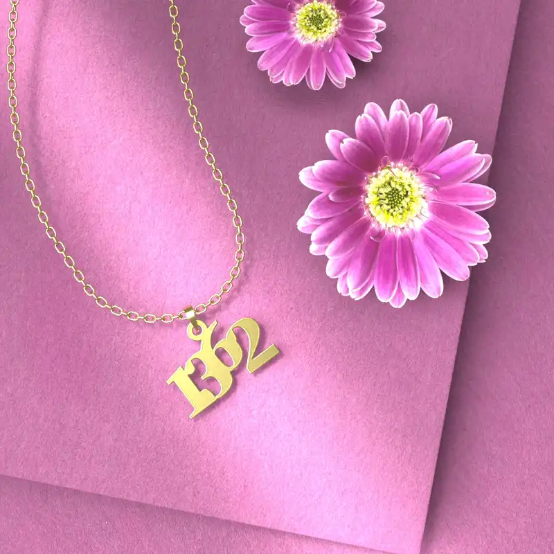 گردنبند طلا 18 عیار زنانه مدوپد مدل 1362